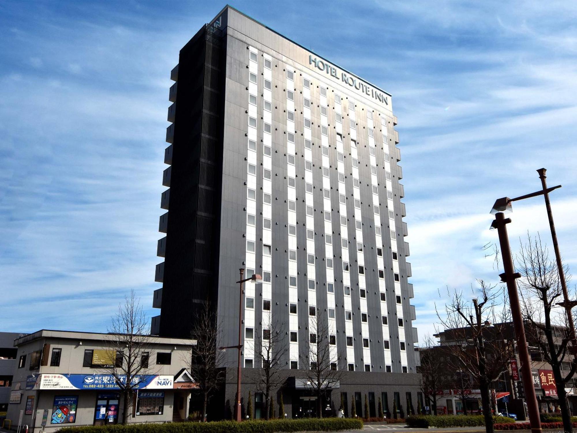 Hotel Route-Inn Higashihiroshima Saijo Ekimae Kültér fotó